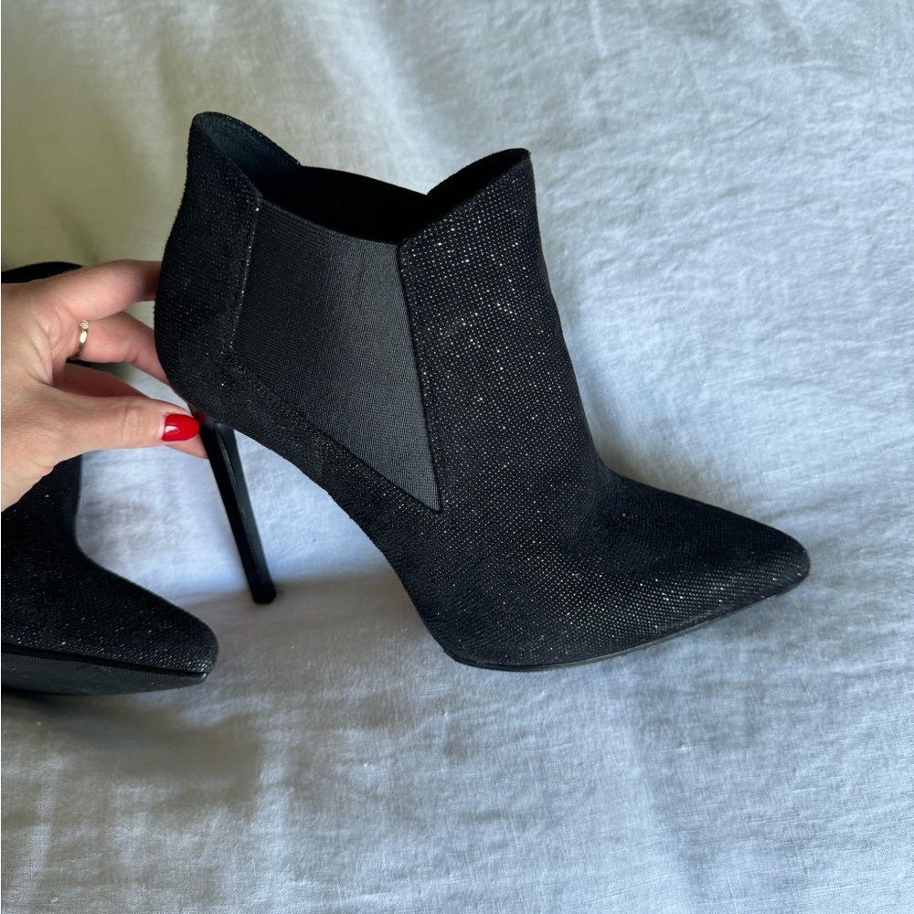 YVES SAINT LAURENT SPARKLE BOOT - RESOLED